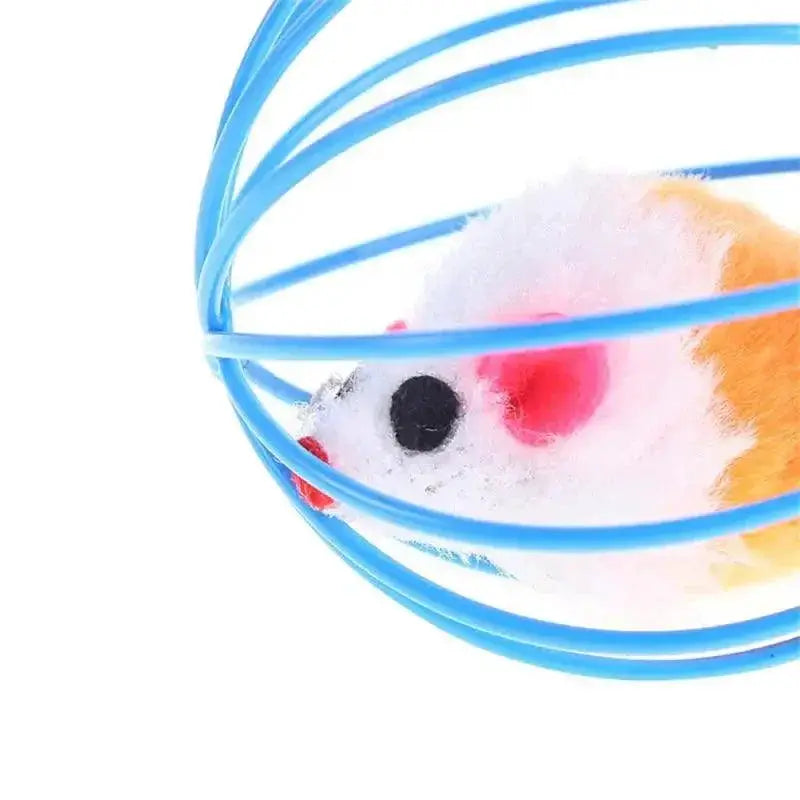 Cat Feather Wand Teaser Toy With Colorful Bell for Cats