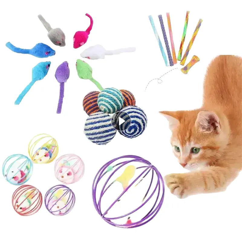 Interactive Cat Wand Teaser Toy for Cats — product view 1