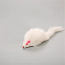 Cat Feather Wand Teaser Toy Colorful Bell Mouse Cage Supplies
