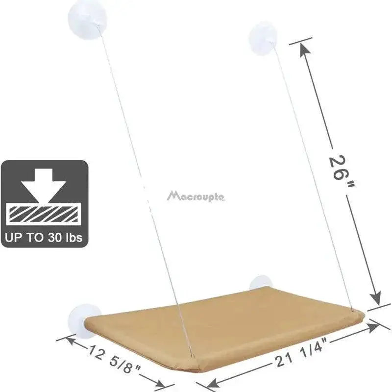 Cat Hammock Window Seat Climbing Frame Pet Accessories