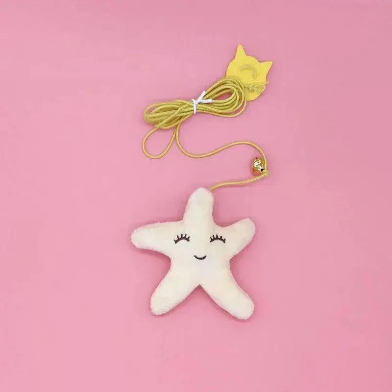 Cat Interactive Toy Funny Dragonfly Teasing Stick Rope