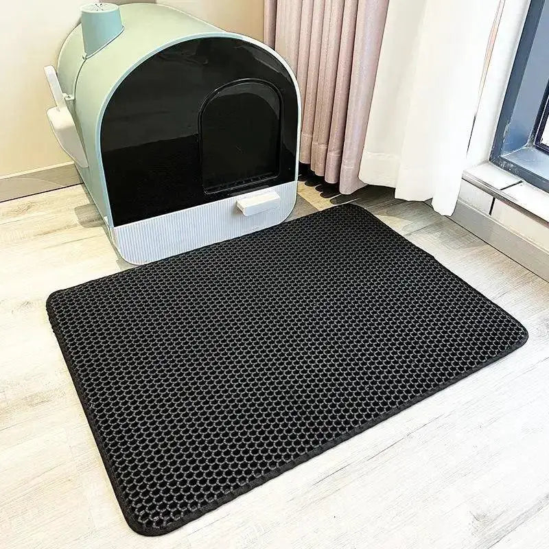 Cat Litter Mat Double Layer Non Slip Waterproof Filter Mat