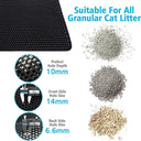 Cat Litter Mat Double Layer Waterproof Nonslip Clean Supplies