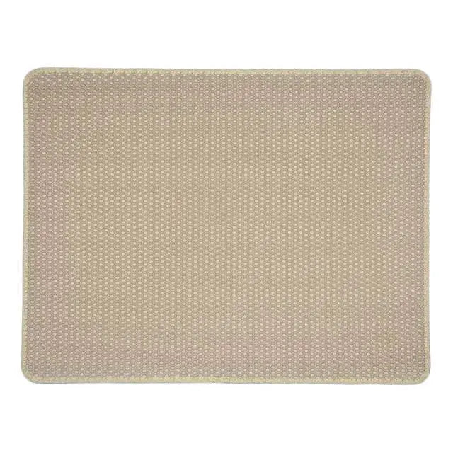 Cat Litter Mat Waterproof Double Layer EVA Foldable Carpet