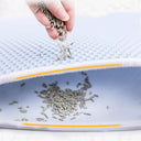 Cat Litter Mat: Waterproof Double Layer EVA Foldable Carpet