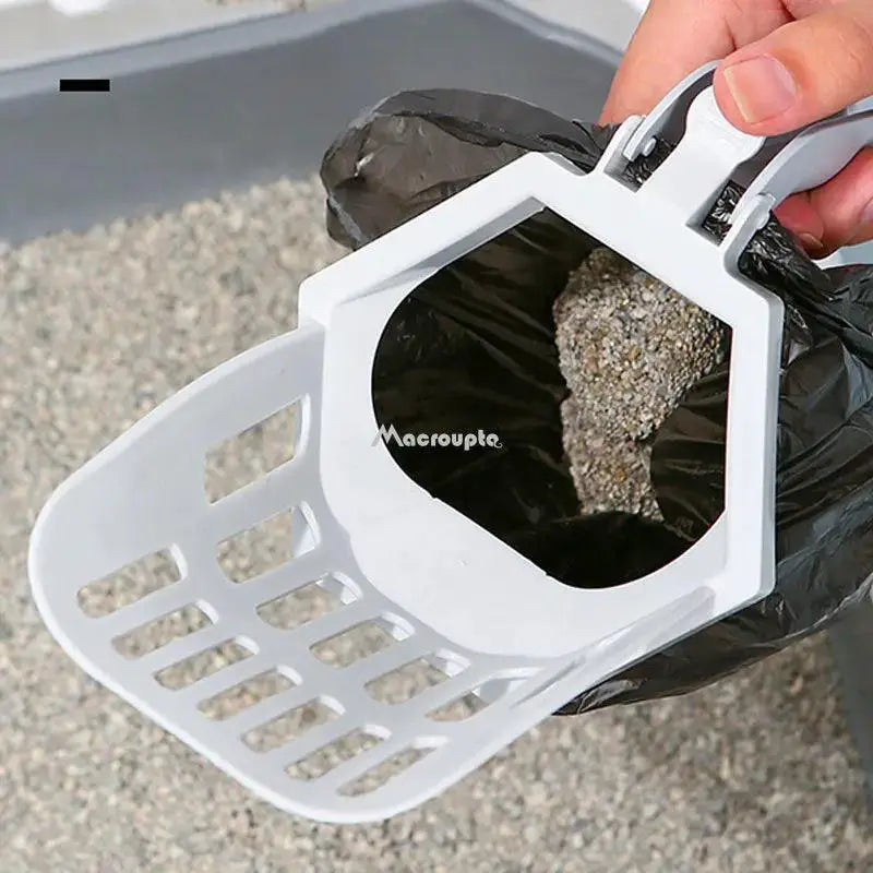 Cat Litter Scoop Easy One Handed Waste Cleaner Tool
