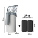 Cat Litter Scoop with Refill Bag - Easy Self Cleaning Tool
