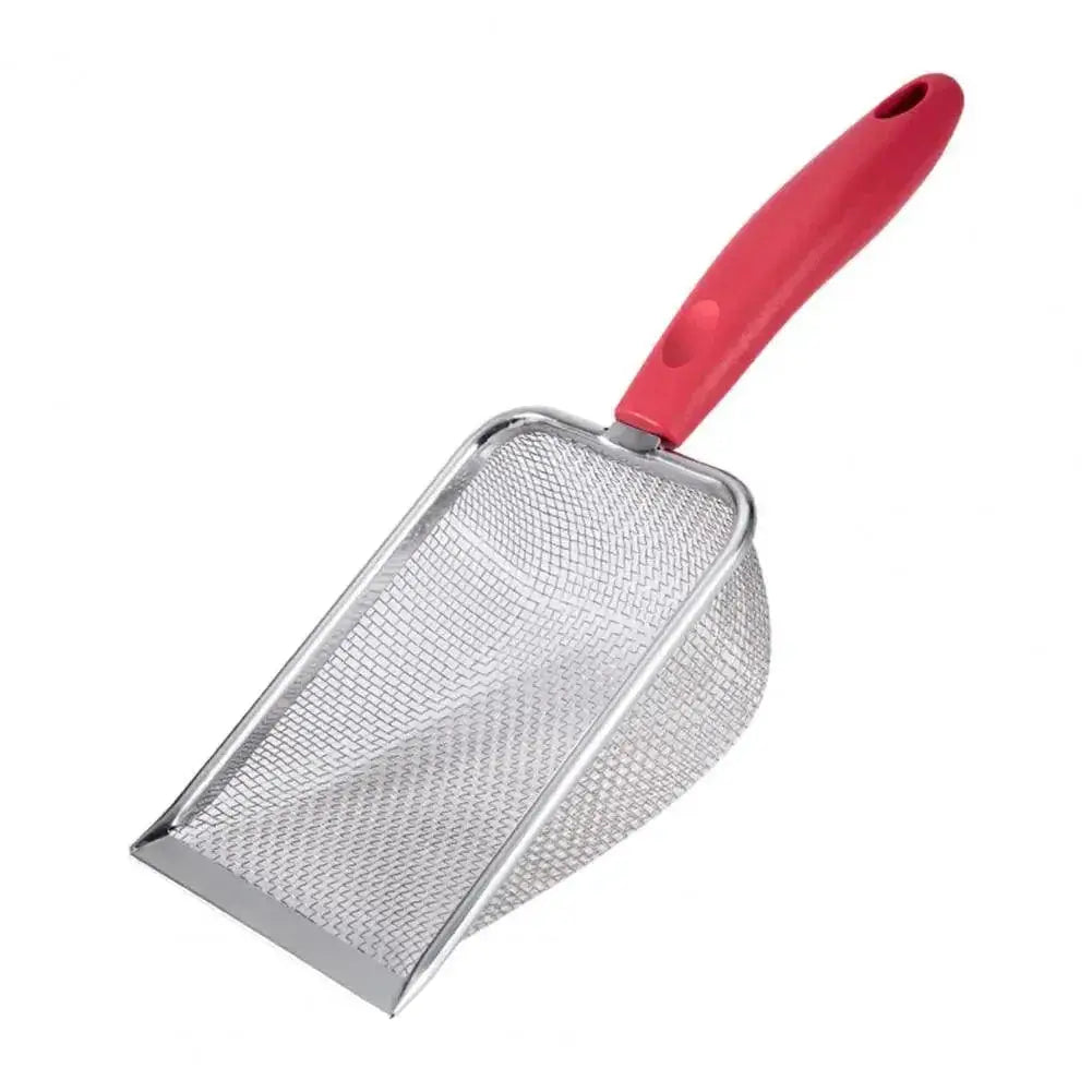 Cat Litter Scooper With Hanging Hole Stainless Steel Tool