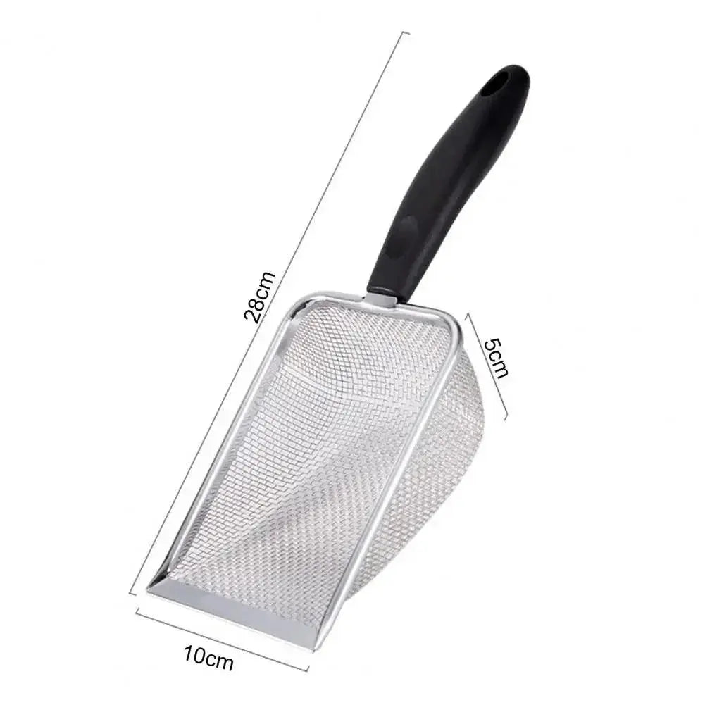 Cat Litter Scooper With Hanging Hole Stainless Steel Tool