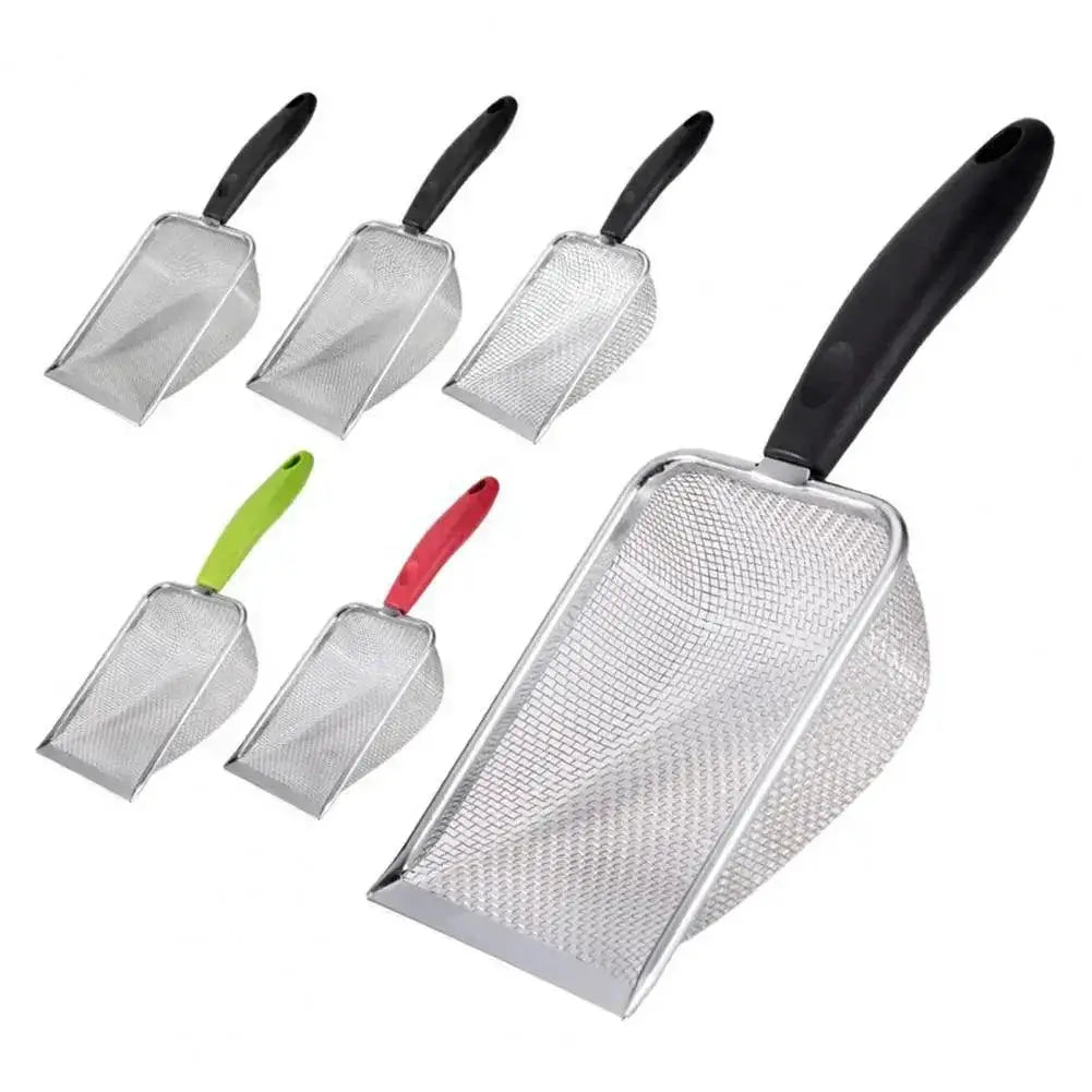 Cat Litter Scooper With Hanging Hole Stainless Steel Tool