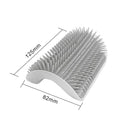 Cat Massage Self Groomer Comb with Catnip Interactive Toy