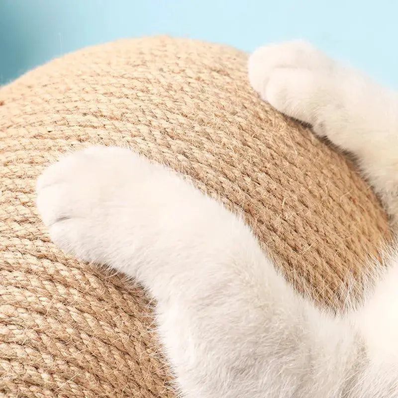 Cat Scratching Rope Ball Toy For Kittens And Cats Playtime