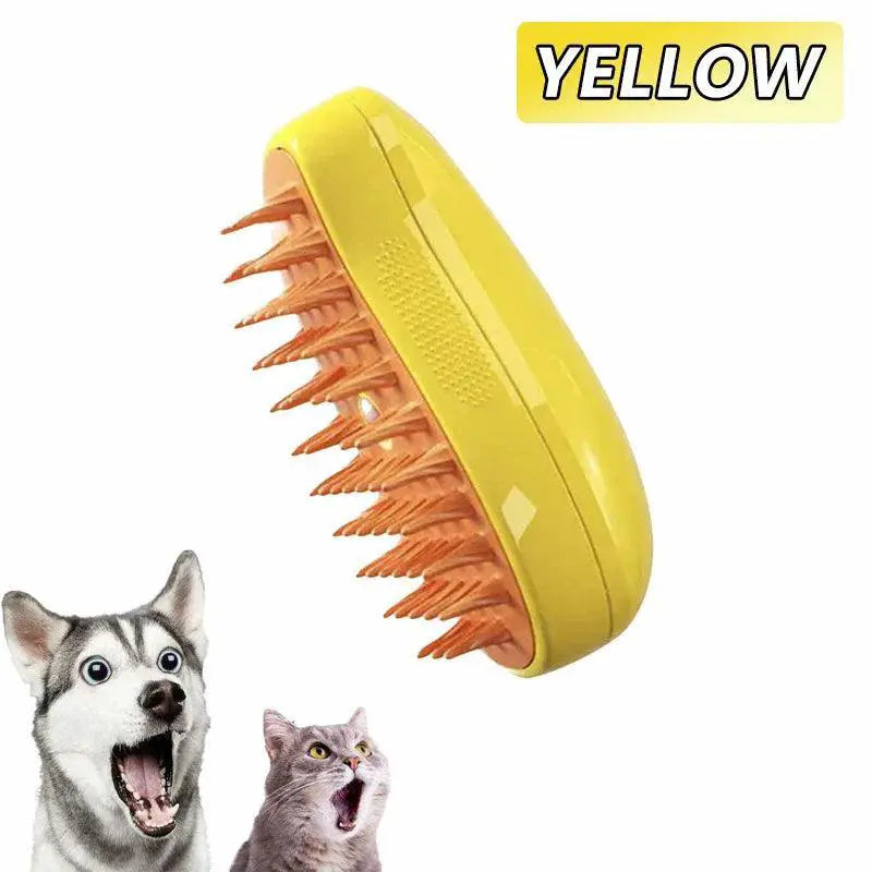 Cat Steamy Brush For Shed Free Grooming And Massage Tool
