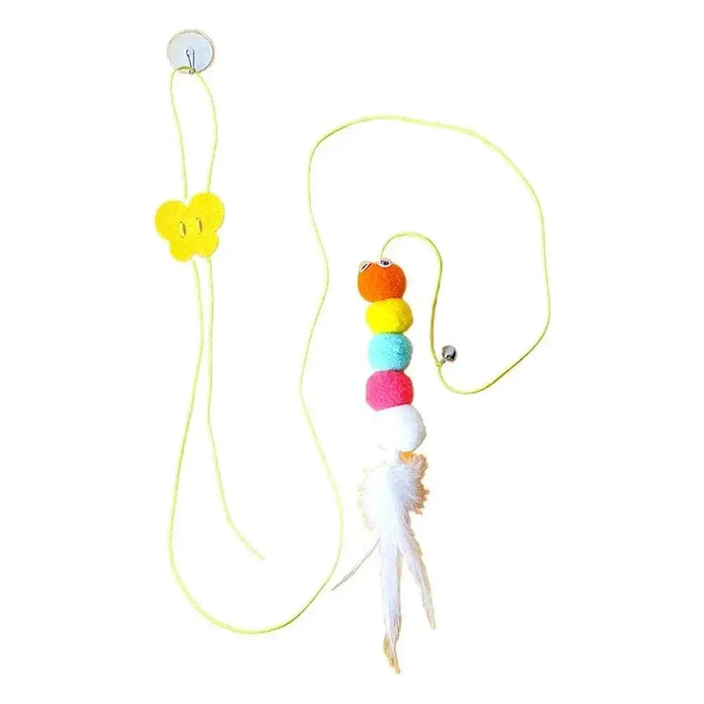 Cat Swing Toy Interactive Hanging Teaser Rope For Cats