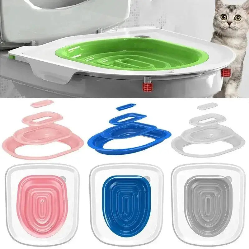 Cat Toilet Trainer For Self Service Toilet Training Cats