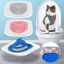 Cat Toilet Trainer Set: Easy Install Training Kit for Cats