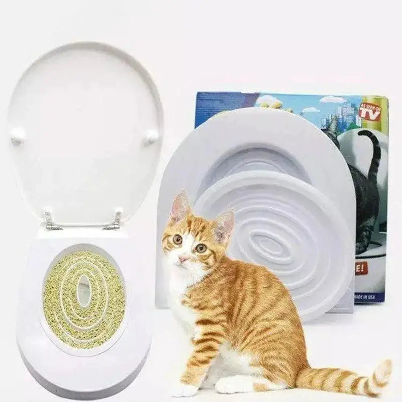 Cat Toilet Training Kit Easy Training for Cats Solution