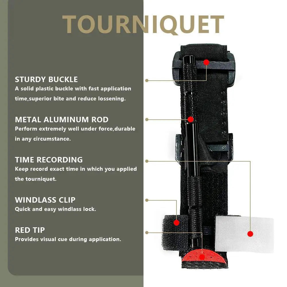 CAT Tourniquet Tactical First Aid Tool for Emergencies