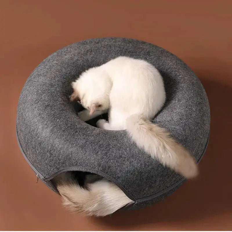 Cat Tunnel Bed And Interactive Toys Set For Happy Cats