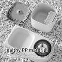 Cat Water Fountain with Automatic Feeding Bowl Fresh Water Dispenser