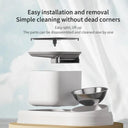 Cat Water Fountain with Automatic Feeding Bowl Fresh Water Dispenser