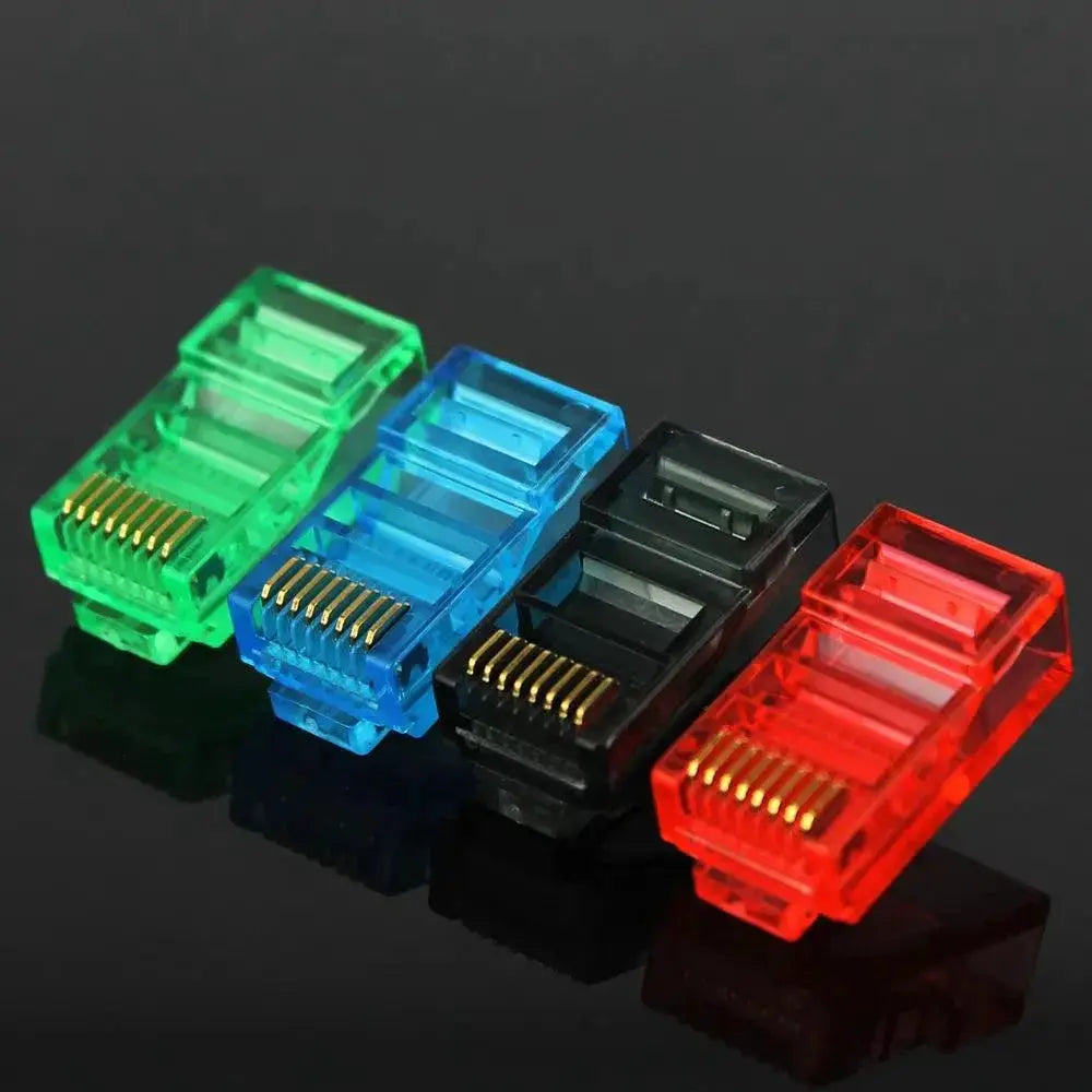 Cat5e Ethernet Cable With Gold Plated Leads For Reliability