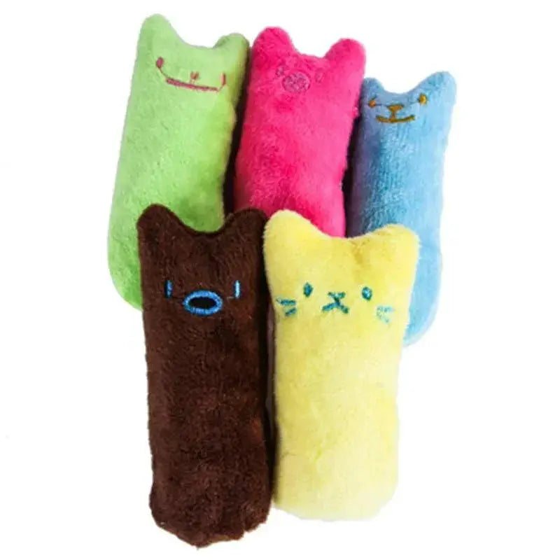 Catnip Molar Plush Cat Toy With Mint Kitten Claws Chew