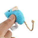 Catnip Plush Mouse Cat Toy Set for Feline Fun Playtime