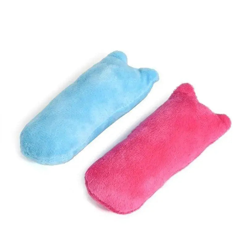 Catnip Thumb Plush Pillow Cat Chew Toy Bite Resistant Teaser