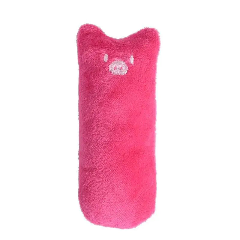 Catnip Thumb Plush Pillow Cat Chew Toy Bite Resistant Teaser