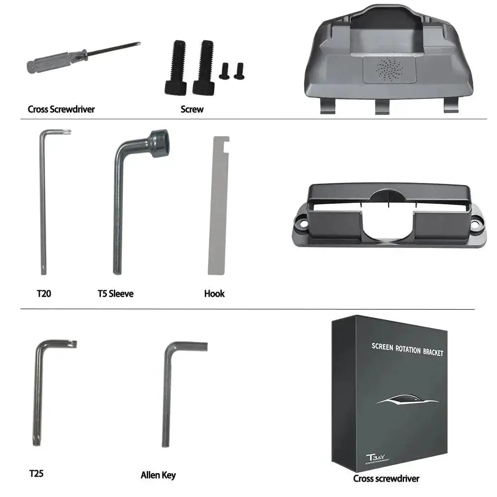 Catronics Tesla Screen Mount Enhanced Swivel Bracket Model 3