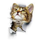 Cats and Dogs 3D Wall Sticker Set for Eco-Friendly Decor