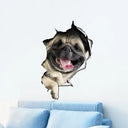 Cats and Dogs 3D Wall Sticker Set for Eco-Friendly Decor
