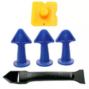 Caulking Nozzle and Spatula Tool Set for DIY Projects