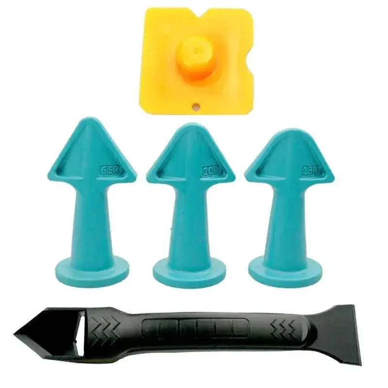 Caulking Nozzle and Spatula Tool Set for DIY Projects