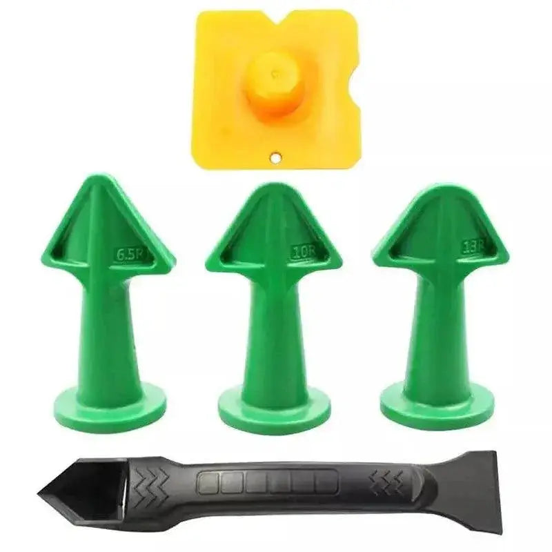 Caulking Nozzle and Spatula Tool Set for DIY Projects