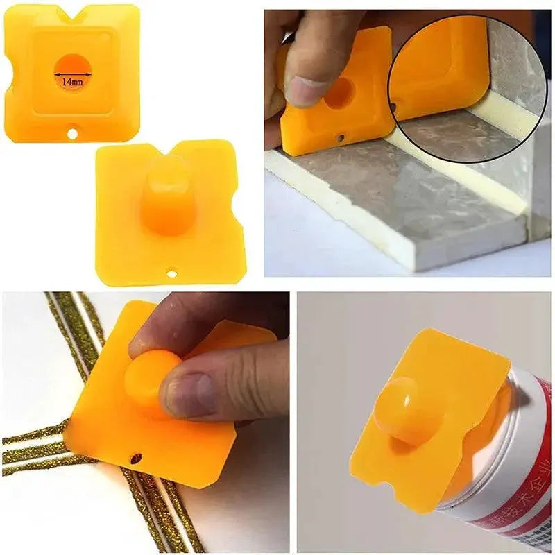 Caulking Nozzle and Spatula Tool Set for DIY Projects
