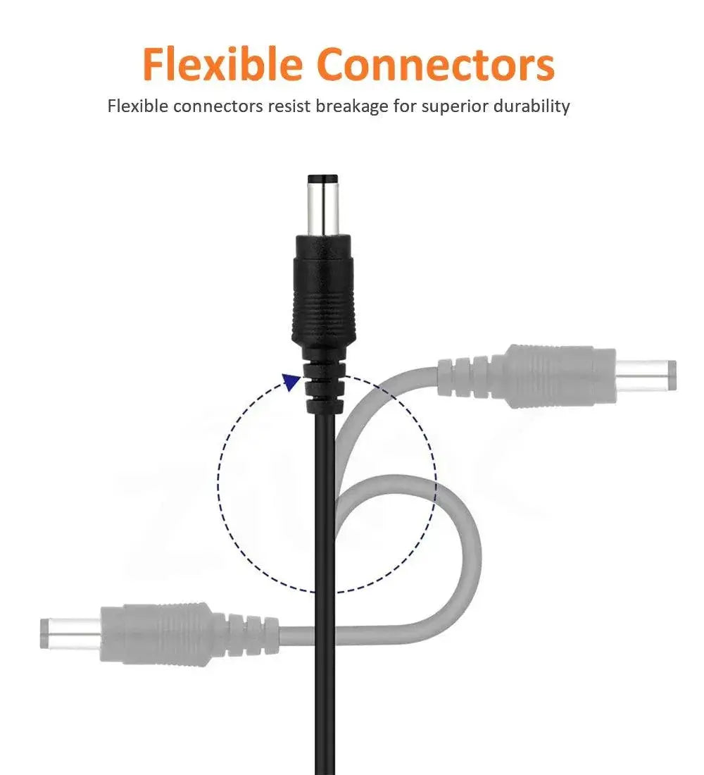 CCTV Camera Power Extension Cable Seamless Installation