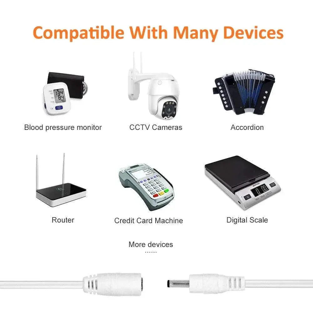 CCTV Camera Power Extension Cable Seamless Installation