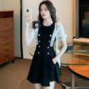 Chic Evening Gown for Women with Ruffles