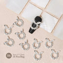 Celestial Beauty Nail Art Set for Mystical Saturn Glam