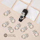 Celestial Beauty Nail Art Set for Mystical Saturn Glam