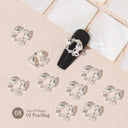 Celestial Beauty Nail Art Set for Mystical Saturn Glam