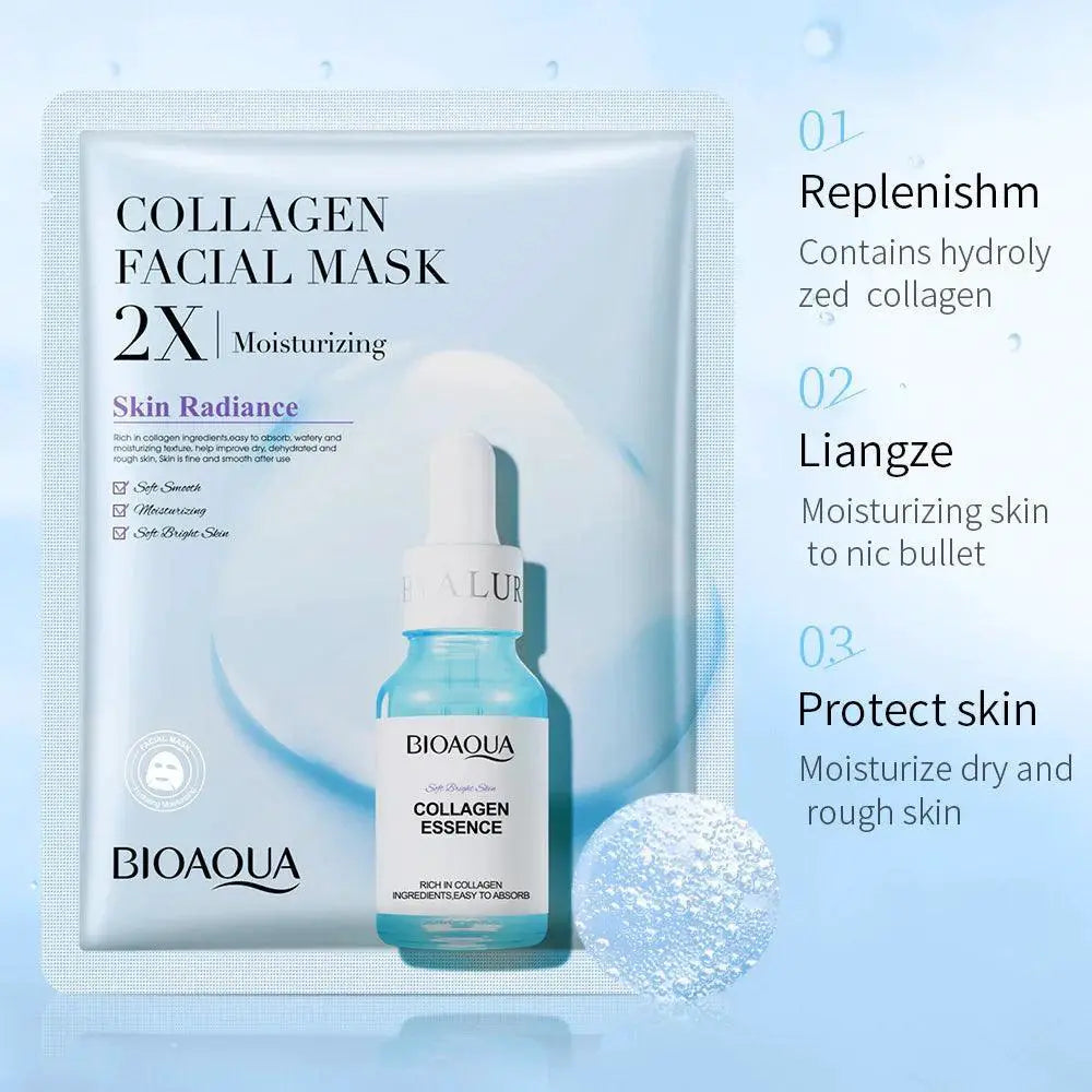 Centella Collagen Face Mask for Radiant Hydration Glow
