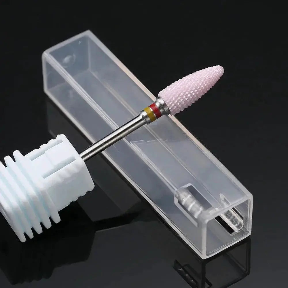 Ceramic Carbide Nail Art Drill Bit Set 64 Piece Kit