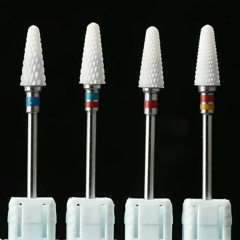 Ceramic Carbide Nail Art Drill Bit Set 64 Piece Kit