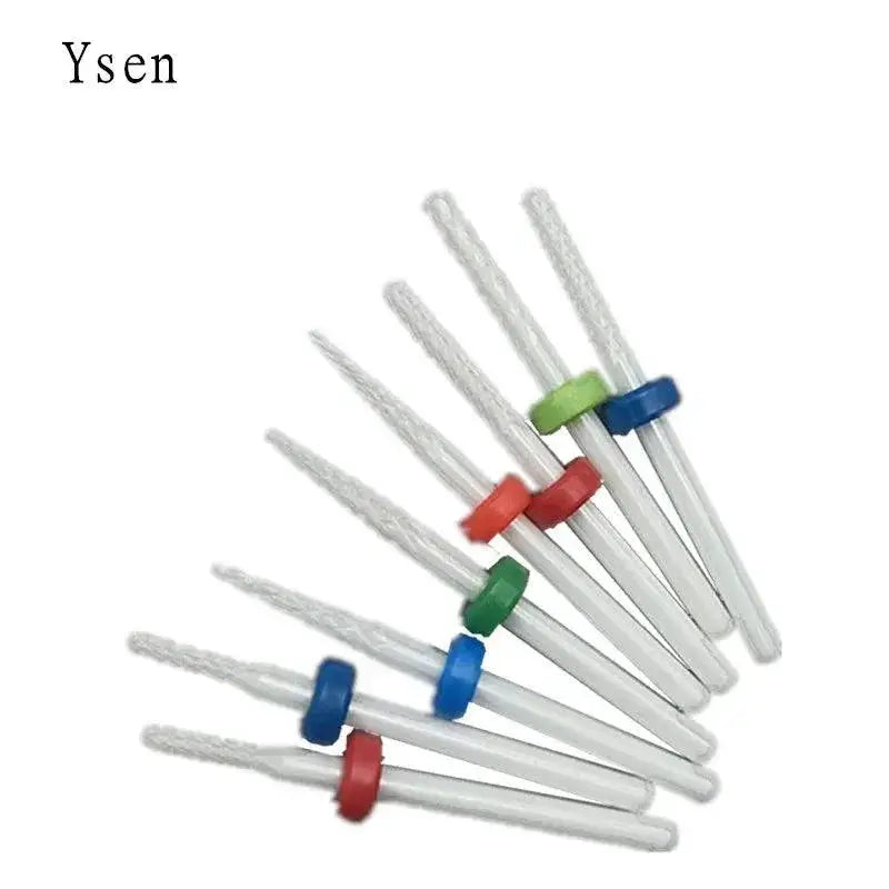 Ceramic Nail Art Drill Set For Precision Gel Removal Tool