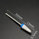 Ceramic Nail Art Drill Set For Precision Gel Removal Tool