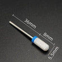 Ceramic Nail Art Drill Set For Precision Gel Removal Tool
