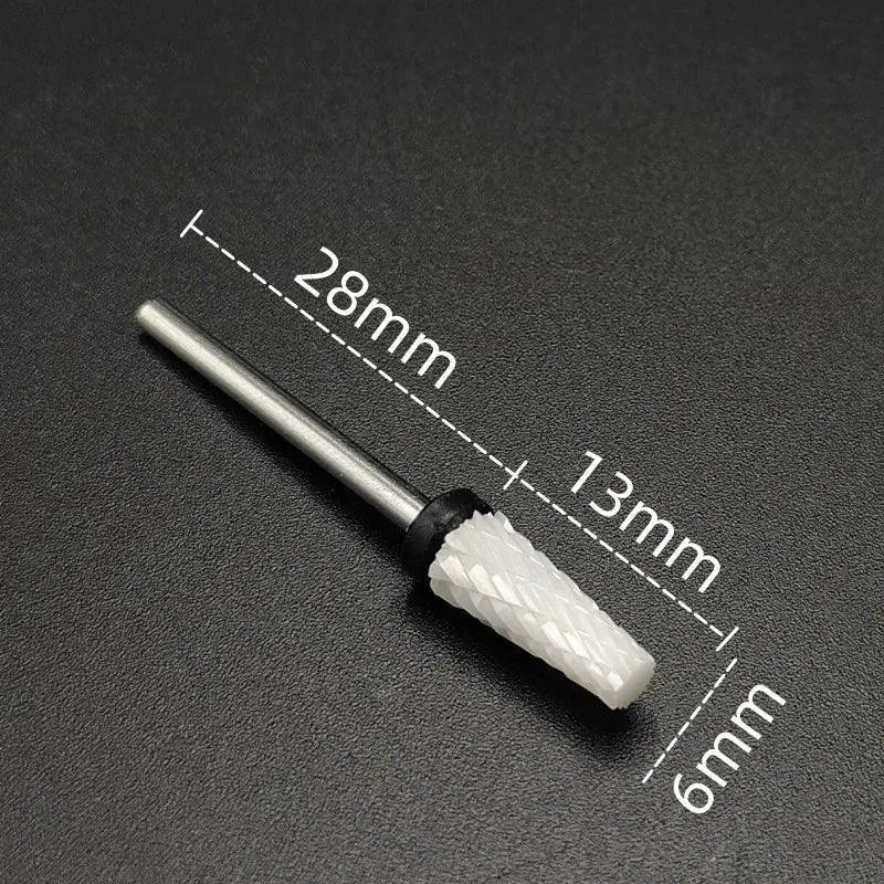Ceramic Nail Art Drill Set For Precision Gel Removal Tool